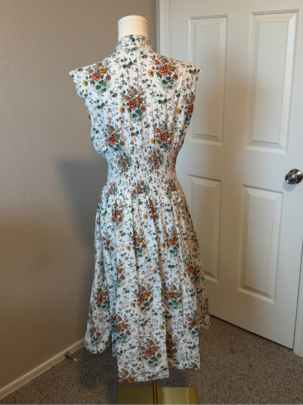 Anthropologie The Tommie Zip-Front Midi Dress by Maeve - Picture 4 of 6